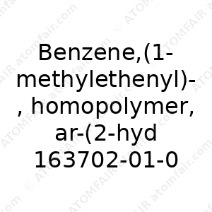 Benzene,(1-methylethenyl)-, homopolymer, ar-(2-hydroxy-2-methyl-1-oxopropyl) derivs. (CAS: 163702-01-0)