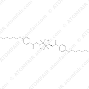 D-Glucitol, 1,4:3,6-dianhydro-, 2,5-bis[4-(hexyloxy)benzoate] (CAS: 119812-20-3)