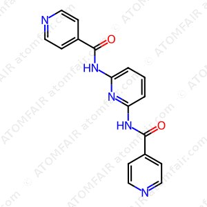 4-Pyridinecarboxamide, N,N'-2,6-pyridinediylbis (CAS: 306766-44-9)