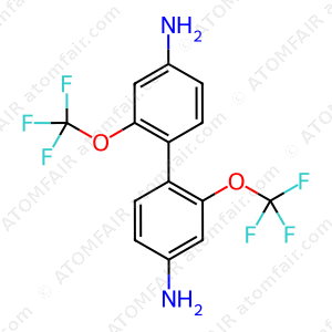 2,2'-Bis(trifluoromethoxy)-[1,1'-biphenyl]-4,4'-diamine (CAS: 147835-68-5)