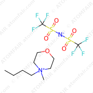 N-methyl,butyl-morpholinium bis((trifluoromethyl)sulfonyl)imide (CAS: 324574-95-0)