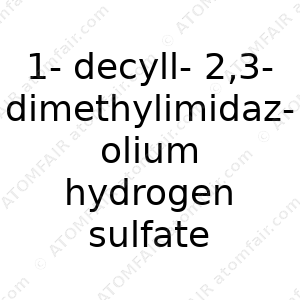 1-decyll-2,3-dimethylimidazolium hydrogen sulfate (CAS: N/A)