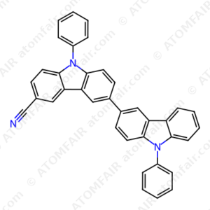 9,9-Diphenyl-9H,9H-3,3-bicarbazole-6-carbonitrile (CAS: 1462896-48-5)