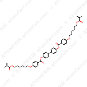 Benzoic acid, 4-[[6-[(2-methyl-1-oxo-2-propenyl)oxy]hexyl]oxy]-, [1,1'-biphenyl]-4,4'-diyl ester (9CI) (CAS: 173101-04-7)