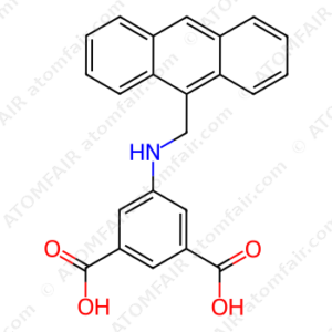 5-[(9-Anthrylmethyl)amino]isophthalic Acid (CAS: 1612229-22-7)