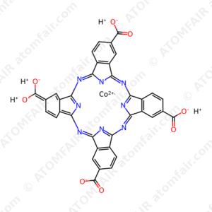 Cobaltate(4-),[29H,31H-phthalocyanine-2,9,16,23-tetracarboxylato(6-)-kN29,kN30,kN31,kN32]-, hydrogen (1:4), (SP-4-1) (CAS: 69934-86-7)
