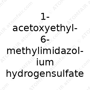 1-acetoxyethyl-6-methylimidazolium hydrogensulfate (CAS: N/A)