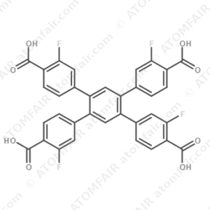 4',5'-bis(4-carboxy-3-fluorophenyl)-3,3''-difluoro-[1,1':2',1''-terphenyl]-4,4''-dicarboxylic acid (CAS: N/A)