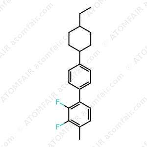 1,1'-Biphenyl, 4'-(trans-4-ethylcyclohexyl)-2,3-difluoro-4-methyl (CAS: 439141-99-8)