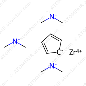 Cyclopentadienyl Tris(dimethylamino) Zirconium (CAS: 33271-88-4)