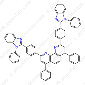4,7-Diphenyl-2,9-bis(4-(1-phenyl-1H-benzo[d]imidazol- 2-yl)phenyl)-1,10-phenanthroline (CAS: 1447848-17-0)