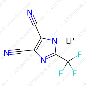 Lithium 4,5-dicyano-2-(trifluoromethyl)imidazolate LiTDI (CAS: 761441-54-7)