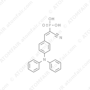 Phosphonic acid, [1-cyano-2-[4-(diphenylamino)phenyl]ethenyl]- (9CI) (CAS: 728926-15-6)