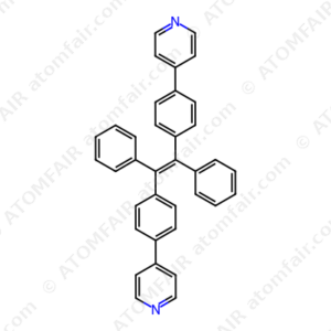 1,2-Diphenyl-1,2-bis(4-(pyridin-4-YL)phenyl)ethene (CAS: 2254641-23-9)
