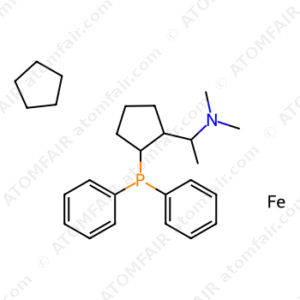 (S)-N,N-dimethyl-1-((R)-2-Diphenylphosphino)ferrocenylethylamine (CAS: 137695-36-4)