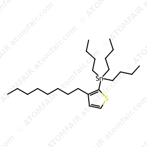 Stannane, tributyl(3-octyl-2-thienyl) (CAS: 208053-18-3)