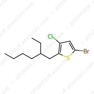 Thiophene, 5-bromo-3-chloro-2-(2-ethylhexyl) (CAS: 2664019-55-8)
