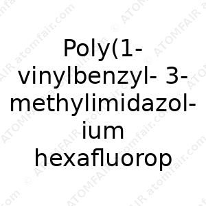 Poly(1-vinylbenzyl-3-methylimidazolium hexafluorophosphate) (CAS: N/A)