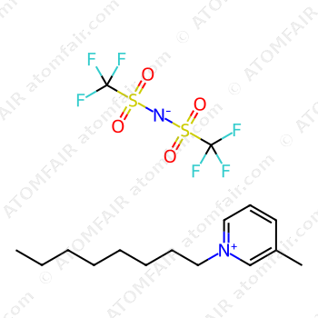N-octyl-3-metylpyridinium bis((trifluoromethyl)sulfonyl)imide (CAS: 712355-02-7)
