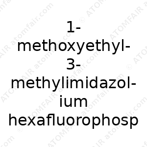 1-methoxyethyl-3-methylimidazolium hexafluorophosphate (CAS: N/A)