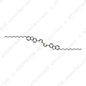 5,5’-Bis(7-dodecyl-9H-fluoren-2-yl)-2,2’-bithiophene (CAS: 846542-27-6)