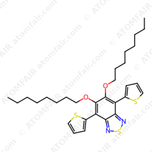 5,6-Bis(octyloxy)-4,7-di(thiophen-2-yl)benzo[c][1,2,5]thiadiazole (CAS: 1192352-09-2)