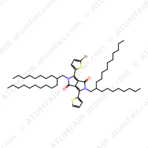 Pyrrolo[3,4-c]pyrrole-1,4-dione, 3-(5-bromo-2-thienyl)-2,5-dihydro-2,5-bis(2-octyldodecyl)-6-(2-thienyl) (CAS: 1415922-89-2)
