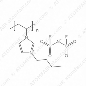 Poly-1-vinyl-3-butylimidazole bis(trifluoromethyl)sulfonyl imide salt (CAS: N/A)