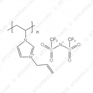 Poly-1-vinyl-3-allylimidazole bis(trifluoromethyl)sulfonyl imide salt (CAS: N/A)