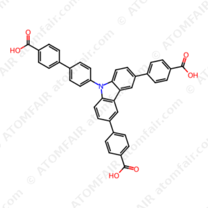 4,4'-(9-(4'-Carboxy-[1,1'-biphenyl]-4-yl)-9H-carbazole-3,6-diyl)dibenzoic acid (CAS: 2279124-69-3)