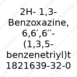 2H-1,3-Benzoxazine, 6,6′,6′′-(1,3,5-benzenetriyl)tris[3,4-dihydro-3-phenyl (CAS: 1821639-32-0)