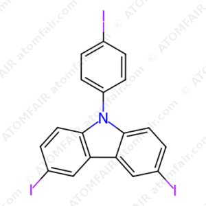 3,6-Diiodo-9-(4-iodophenyl)-9H-carbazole (CAS: 952308-18-8)