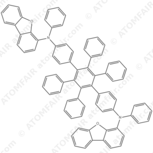 N4 ,N4-Bis(4-dibenzofuranyl)-N4 ,N4 ,2,3,5,6-hexaphenyl-[1,1:4,1-terphenyl]-4,4-diamine (CAS: 2280942-02-9)