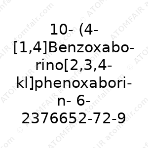 10-(4-[1,4]Benzoxaborino[2,3,4-kl]phenoxaborin-6- ylphenyl)-10H-phenoxazine (CAS: 2376652-72-9)