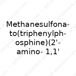Methanesulfonato(triphenylphosphine)(2'-amino-1,1'-biphenyl-2-yl)palladium(II) (PPH3 PD G3) (CAS: N/A)