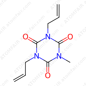 1,3,5-Triazine-2,4,6(1H,3H,5H)-trione, 1-methyl-3,5-di-2-propen-1-yl (CAS: 5320-26-3)