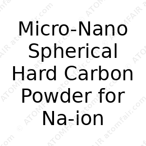 Micro-Nano Spherical Hard Carbon Powder for Na-ion Battery (CAS: N/A)