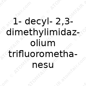 1-decyl-2,3-dimethylimidazolium trifluoromethanesulfonate (CAS: N/A)