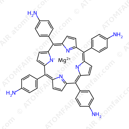 Benzenamine, 4,4',4'',4'''-(21H,23H-porphine-5,10,15,20-tetrayl)tetrakis-, magnesium complex (CAS: 98086-28-3)