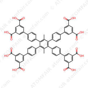 1,2,4,5-tetrakis [4 - (3',5'-dicarboxy-1,1'-biphenyl)] - 3,6 dimethylbenzene (CAS: 2098551-92-7)