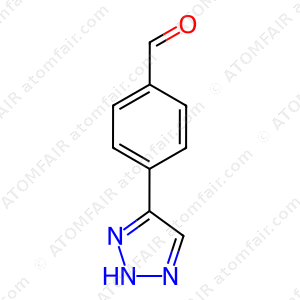 4-(1h-1,2,3-Triazol-5-yl)benzaldehyde (CAS: 1022159-16-5)