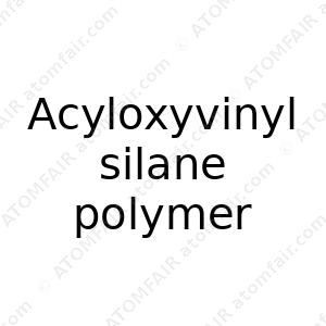 Acyloxyvinyl silane polymer (CAS: N/A)
