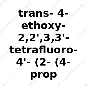 trans-4-ethoxy-2,2',3,3'-tetrafluoro-4'-(2-(4-propylcyclohexyl)ethyl)-1,1'-biphenyl (CAS: N/A)
