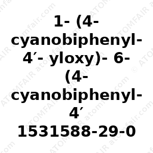 1-(4-cyanobiphenyl-4′-yloxy)-6-(4-cyanobiphenyl-4′-yl)hexane (CAS: 1531588-29-0)