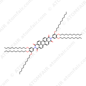 N,N’-Bis(3,4,5-tridodecyloxyphenyl)-3,4,9,10-perylene dicarboximide (CAS: 351377-40-7)