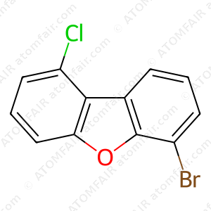 Dibenzofuran,6-bromo-1-chloro (CAS: 2144800-21-3)