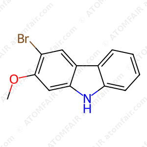 9H-Carbazole, 3-bromo-2-methoxy (CAS: 890079-77-3)