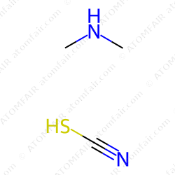 Thiocyanic acid, compd. with N-methylmethanamine (1:1) (CAS: 117943-34-7)