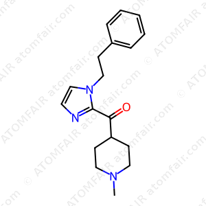 (1-Methyl-4-piperidinyl)[1-(2-phenylethyl)-1H-imidazol-2-yl]methanone (CAS: 147082-78-8)