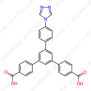 5'-(4-(4H-1,2,4-triazol-4-yl)phenyl)-[1,1':3',1''-terphenyl]-4,4''-dicarboxylic acid (CAS: 2095793-76-1)